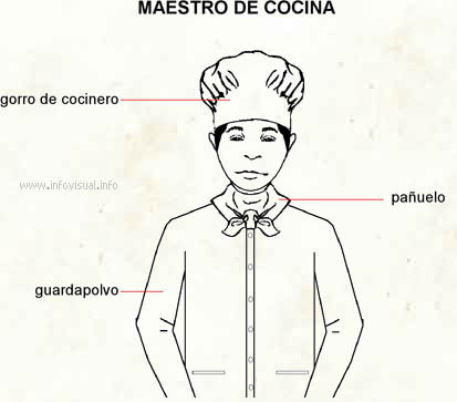 Maestro de cocina (Diccionario visual)